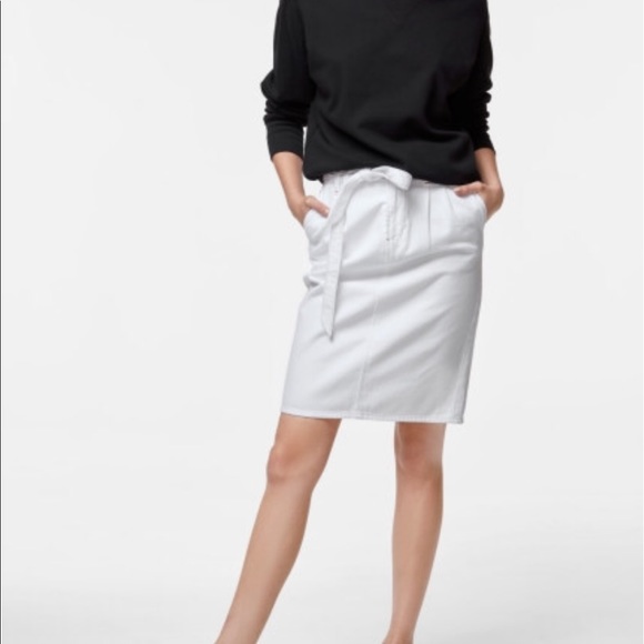 J Brand Dresses & Skirts - NWT J Brand Tie-Waist White Denim Skirt, 27